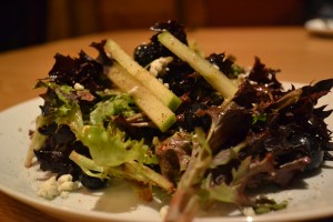 Blue Note Salad -Gem Lettuce, Blue Cheese and Blueberry Vinaigrette