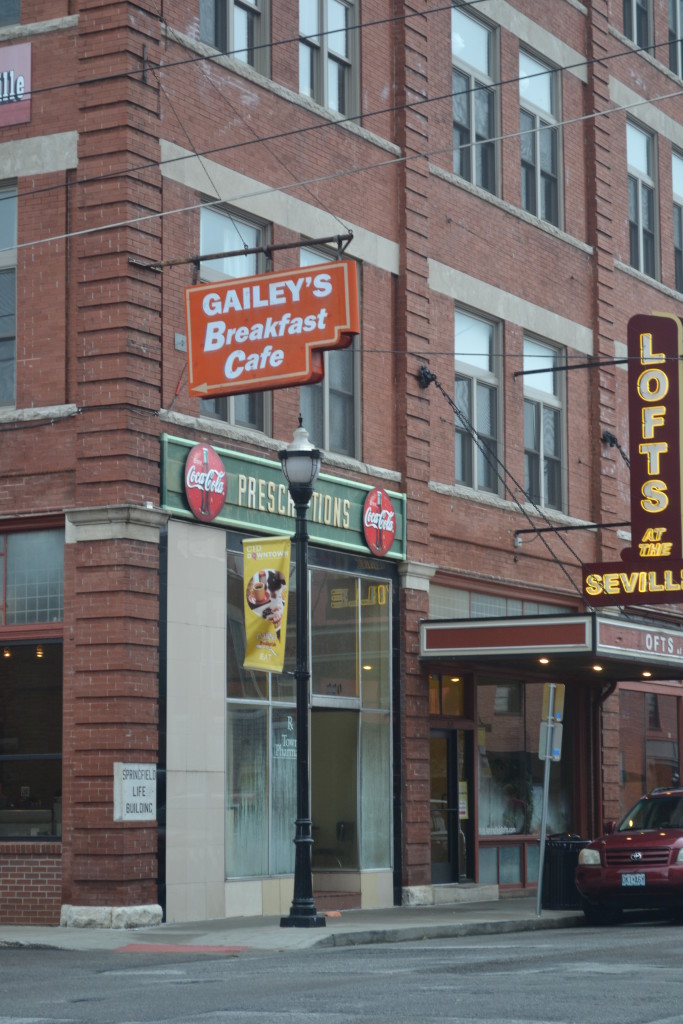 Gailey's Breakfast Cafe, SPringfield Missouri, Fashionplatekc