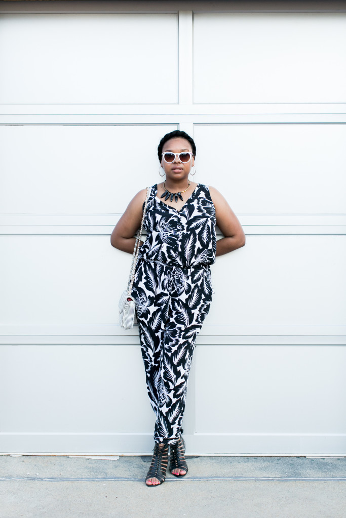 Alea Lovely, Jumpsuit, Black and White, FashionplateKC, Kansas City Fashion Blogger, Kansas City Lifestyle Blogger