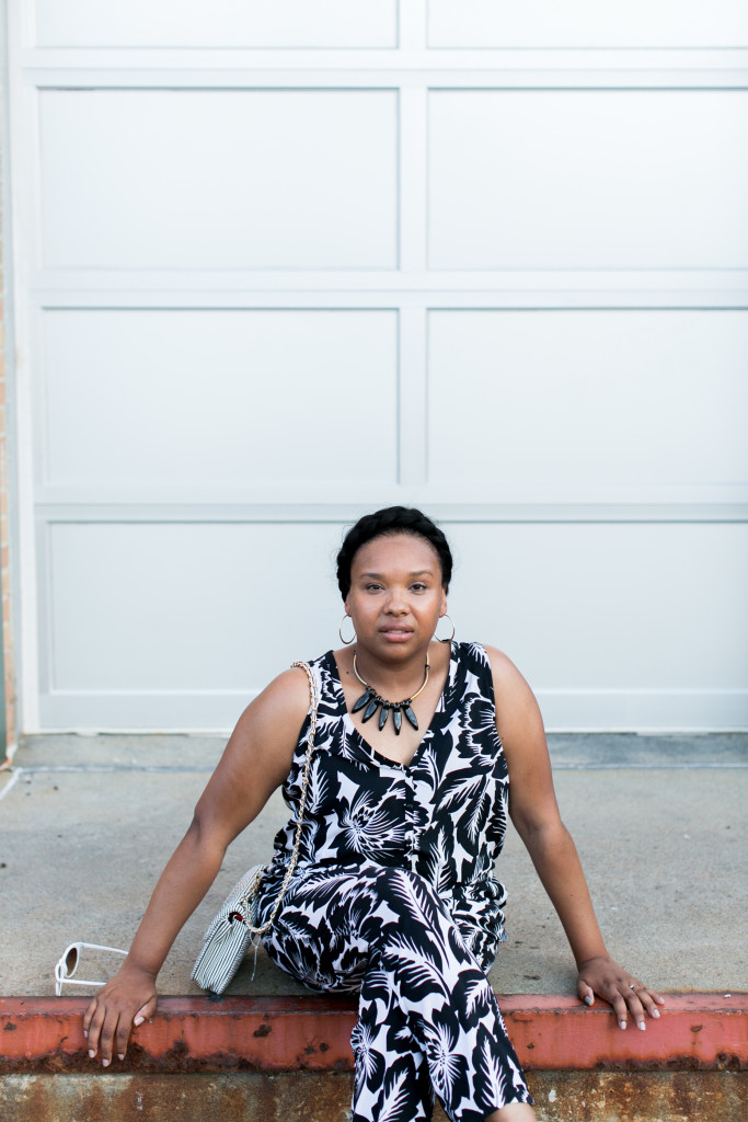 Alea Lovely, Jumpsuit, Black and White, FashionplateKC, Kansas City Fashion Blogger, Kansas City Lifestyle Blogger