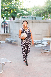 Alea Lovely, Jumpsuit, Black and White, FashionplateKC, Kansas City Fashion Blogger, Kansas City Lifestyle Blogger